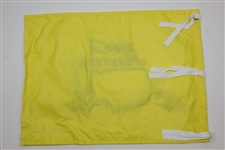 Bob Goalby Signed 2009 Masters Embroidered Flag with '68' JSA ALOA