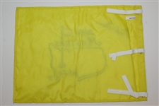 Mark O'Meara Signed 2001 Masters Embroidered Flag JSA ALOA