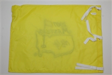 Charles Coody Signed 2007 Masters Embroidered Flag with '1971' JSA ALOA