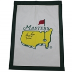 Gary Player Dual Side Signed Masters Garden Flag with Years Won JSA ALOA