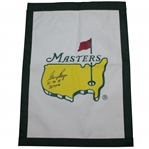 Gary Player Dual Side Signed Masters Garden Flag with Years Won JSA ALOA