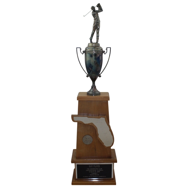 Champion Ray Floyds 1969 Greater Jacksonville Open at The Deerwood Club Trophy