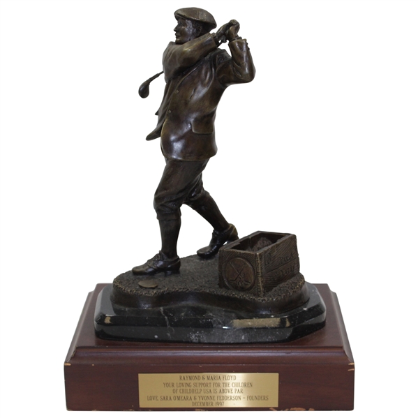 1997 Children of Childhelp Appreciation Vardon Trophy Presented to Ray & Maria Floyd