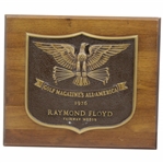 Ray Floyds 1976 Golf Magazines All-America Fairway Woods Award Winner Plaque