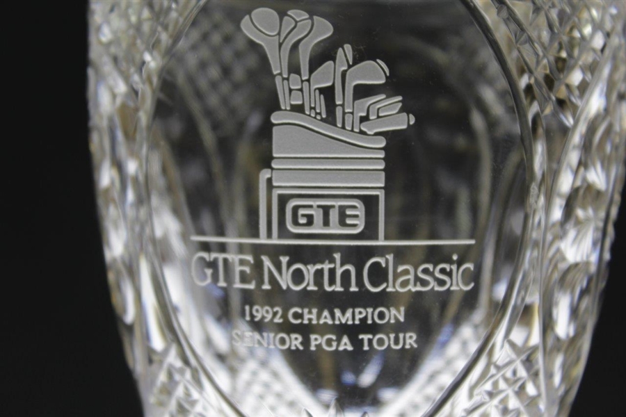 Champion Ray Floyd's 1992 GTE North Classic Senior PGA Tour Winner's Trophy