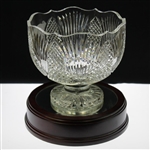 Champion Ray Floyd's 1994 Diners Club Matches Cut Glass Trophy Bowl (with Dave Eichelberger)