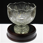 Champion Ray Floyd's 1994 Diners Club Matches Cut Glass Trophy Bowl (with Dave Eichelberger)