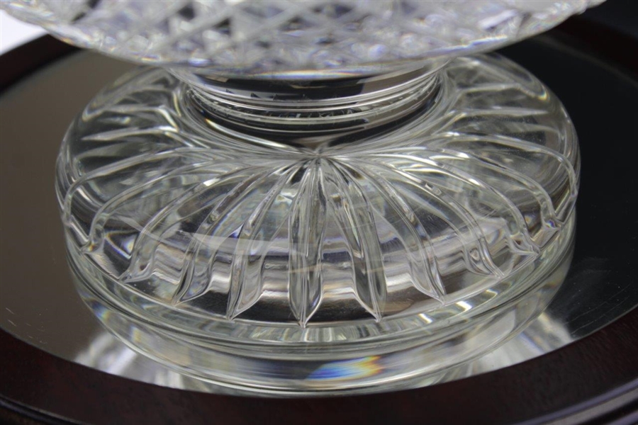 Champion Ray Floyd's 1994 Diners Club Matches Cut Glass Trophy Bowl (with Dave Eichelberger)