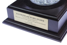 Undated Children of Maryville Appreciation Cut Glass Bowl Presented to Ray & Maria Floyd