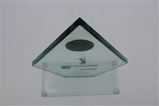 Ray Floyd's 1998 American Express Invitational Pro-Am Glass Clock Display Trophy