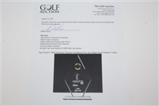 Ray Floyd's 1998 American Express Invitational Pro-Am Glass Clock Display Trophy