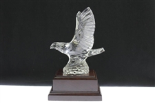 Ray Floyd's 1997 Lexus Challenge Hosted by Ray Floyd Glass Eagle on Plinth Display