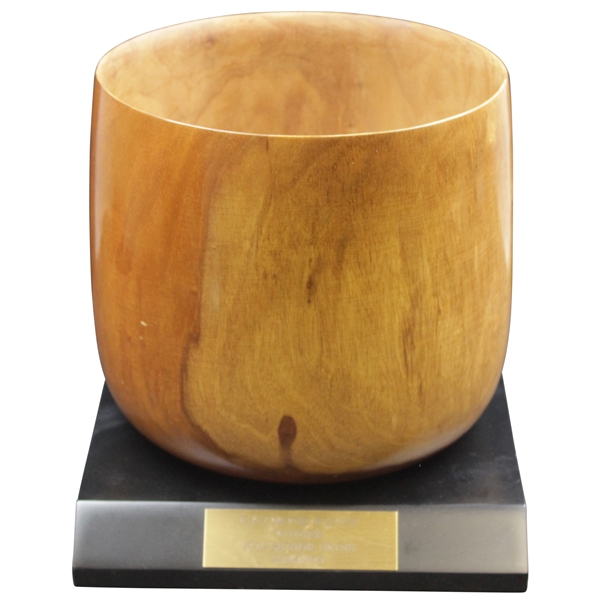 Champion Ray Floyds 1994 Senior Skins Winners Trophy - Honolulu Wood Bowl