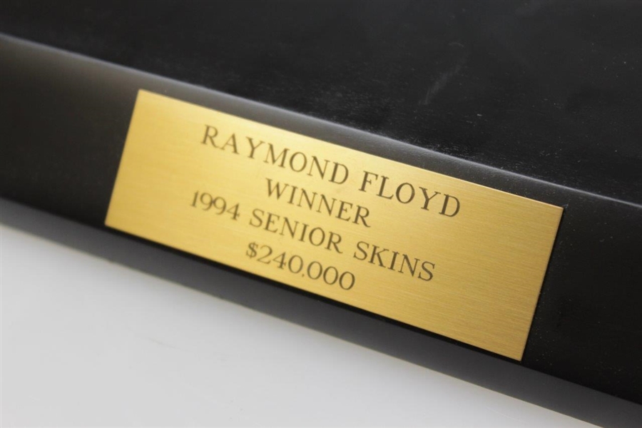 Champion Ray Floyd's 1994 Senior Skins Winner's Trophy - Honolulu Wood Bowl