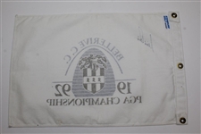 Nick Price Signed 1992 PGA Championship at Bellerive White Flag