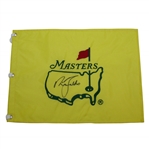 Nick Faldo Signed Undated Masters Tournament Embroidered Flag JSA ALOA