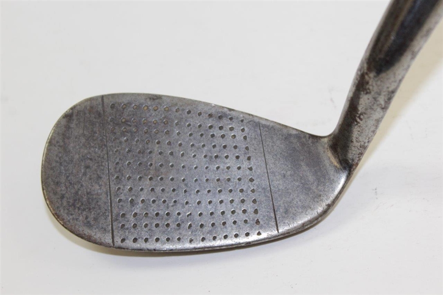 Smith Model Special Dot Punched Face Anti-Shank Mashie-Niblick with Shaft Stamp