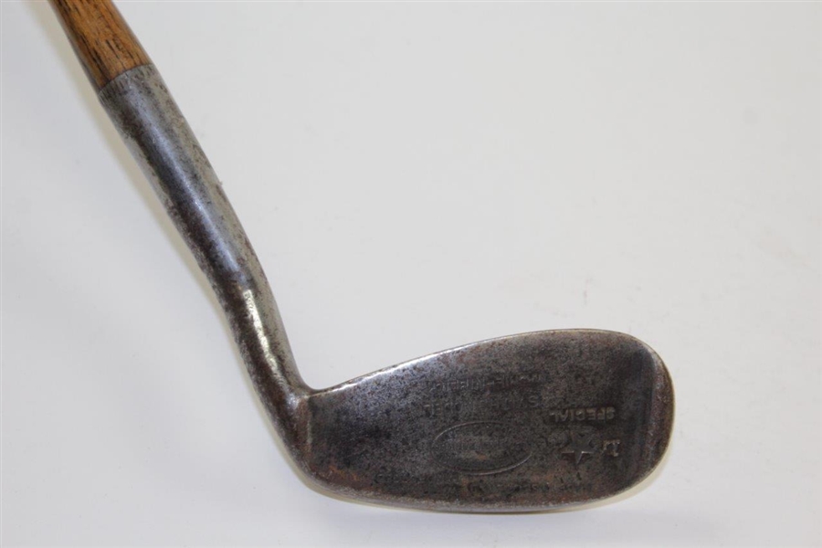 Smith Model Special Dot Punched Face Anti-Shank Mashie-Niblick with Shaft Stamp