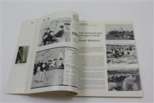 1965 Ryder Cup Official at Royal Birkdale Golf Club Souvenir Program 