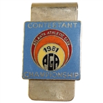 1981 PGA Championship at Atlanta Athletic Club Contestant Money Clip