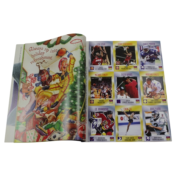 Seldom Seen Intact 1996 Sports Illustrated For Kids Magazine - Tiger Rookie Card