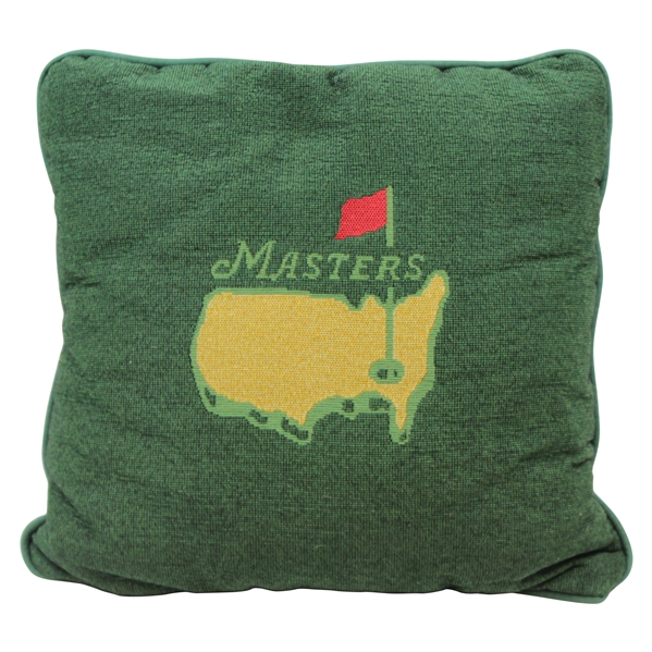 Masters Logo Pillow - Green