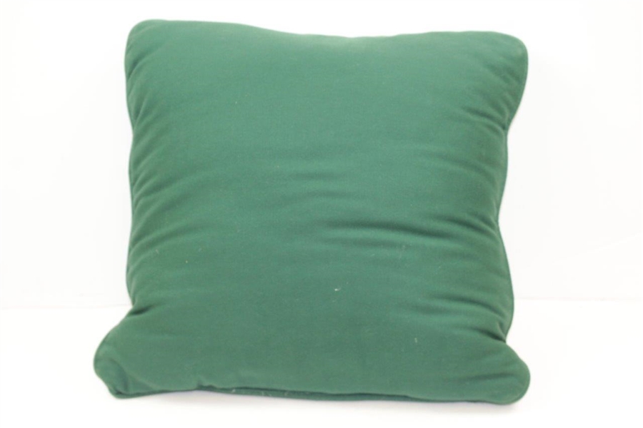 Masters Logo Pillow - Green