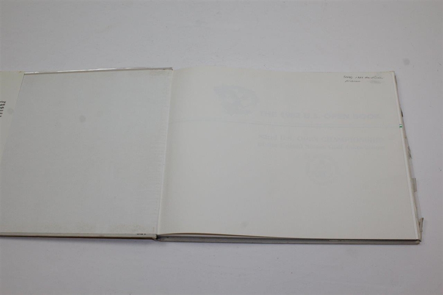 1982 U.S. Open Book