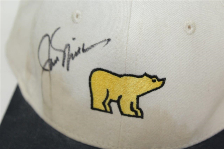 Jack Nicklaus Signed Used/Worn Golden Bear 'Lake Las Vegas - Reflection Bay' Grand Opening Hat JSA ALOA