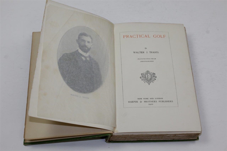 1901 1St Edition 'Practical Golf' by Walter J. Travis