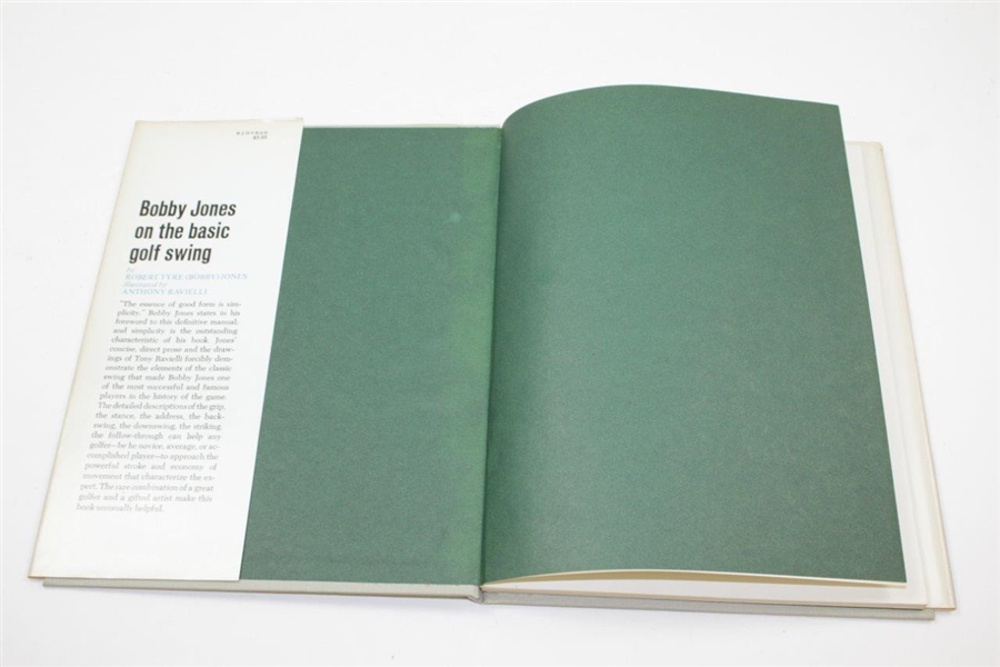 1969 1st Edition 'Bobby Jones On The Basic Golf Swing' 
