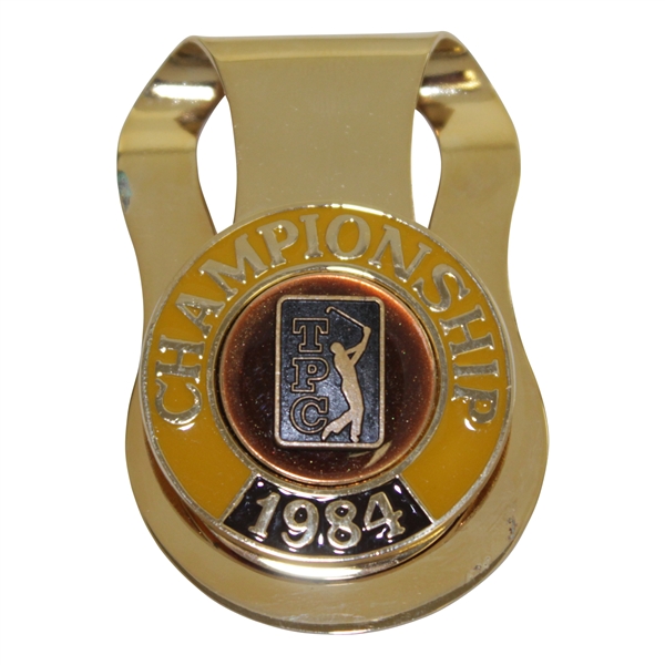 Ed Fiori's 1984 TPC Championship Contestant Badge/Clip
