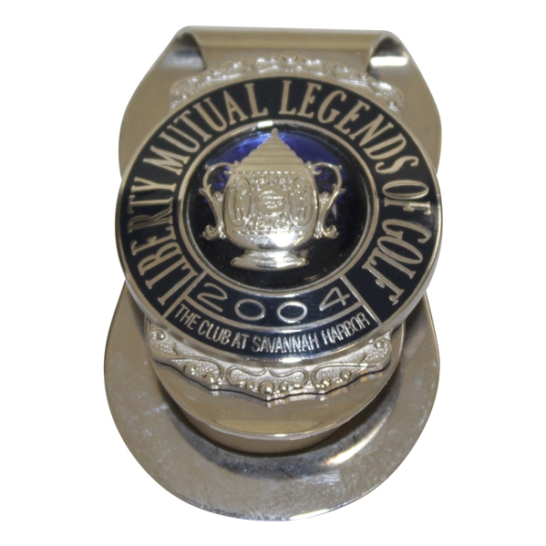 Ed Fiori's 2004 Liberty Mutual Legends of Golf at Savannah Harbor Contestant Badge/Clip