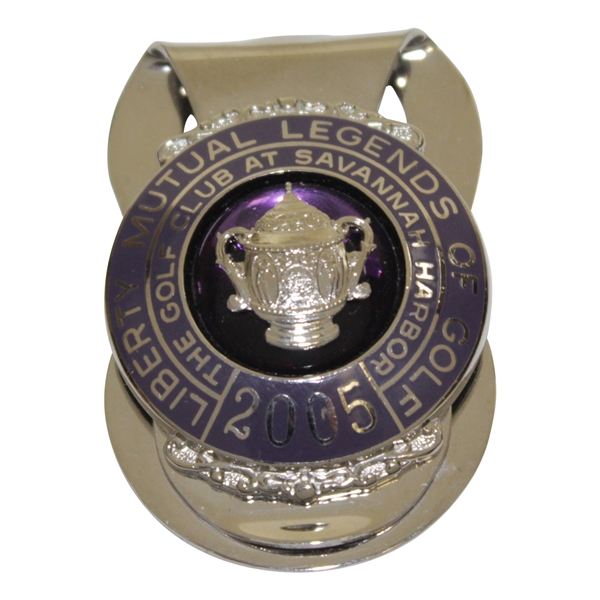 Ed Fioris 2005 Liberty Mutual Legends of Golf at Savannah Harbor Contestant Badge/Clip