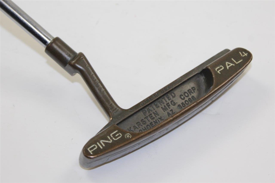 Champion Ed Fiori's PING Pal 4 BeCu Putter Used to Defeat Tiger Woods at 1996 Quad City Classic!
