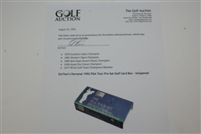 Ed Fiori's Personal 1992 PGA Tour Pro-Set Golf Card Box - Unopened