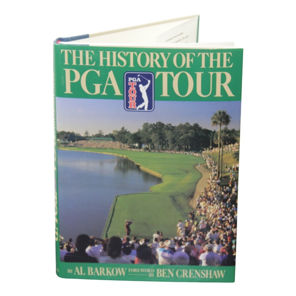 Ed Fioris Personal The History of the PGA Tour Book by Al Barkow - Foreword by Ben Crenshaw