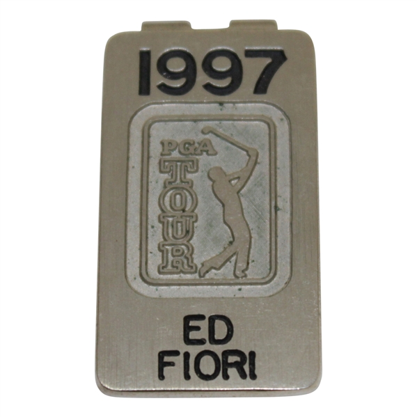 Ed Fiori's 1997 PGA Tour Badge/Money Clip