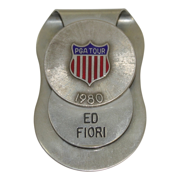 Ed Fiori's 1980 PGA Tour Badge/Money Clip