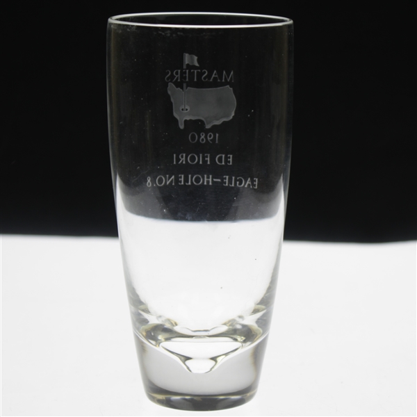 Ed Fiori's 1980 Masters Tournament Hole No. 8 Crystal Steuben Eagle Glass