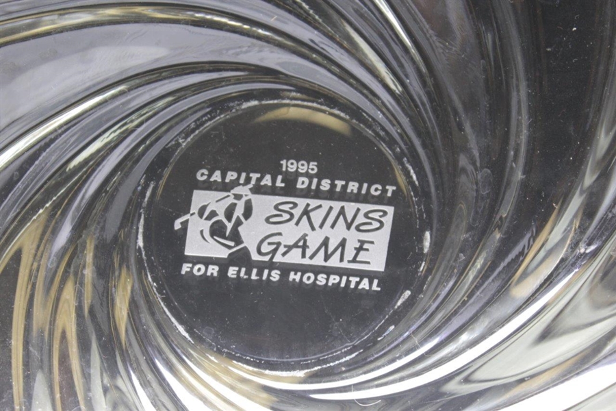Ed Fiori's 1995 Capital District Skins Game For Ellis Hospital Glass Bowl