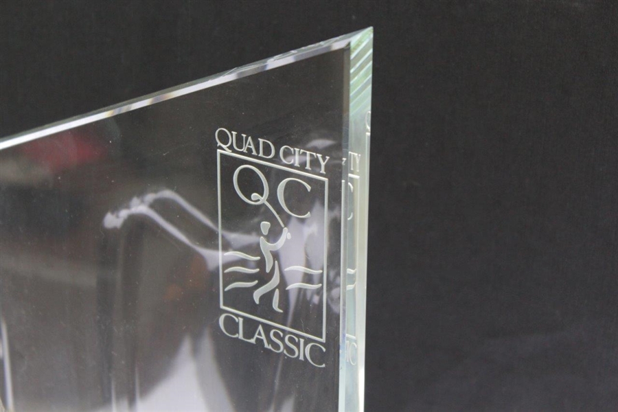 Champion Ed Fiori's 1996 Quad City Classic Winner's Trophy - ‘THE TIGER SLAYER!’