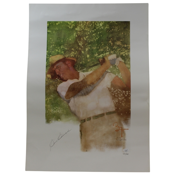 Sam Snead Signed Limited Edition 939/1000 Poster JSA #LL90887