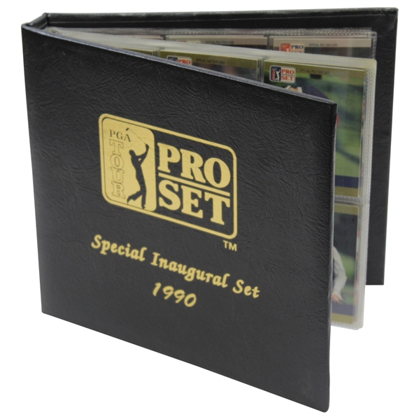 1990 PGA Tour Pro-Set Special Inaugural Set of Golf Cards