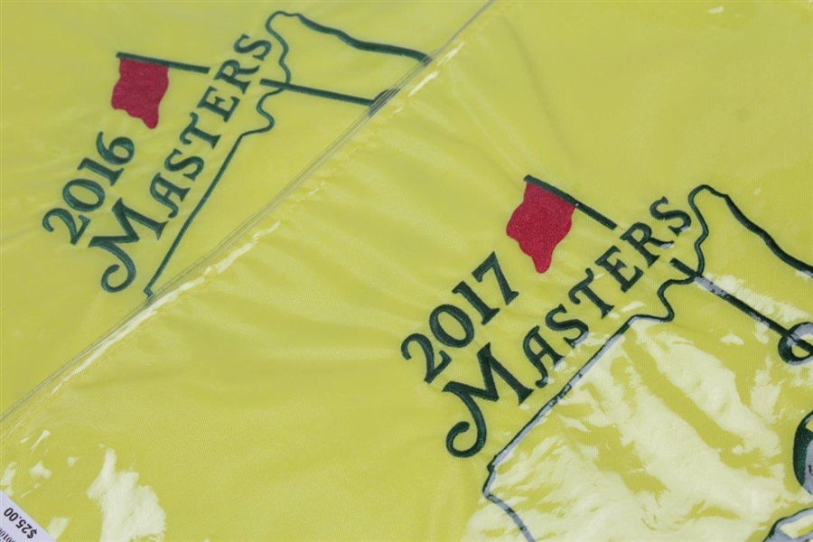 Eleven(11) Masters Tournament Flags - 2011-2021