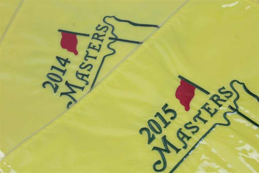 Eleven(11) Masters Tournament Flags - 2011-2021