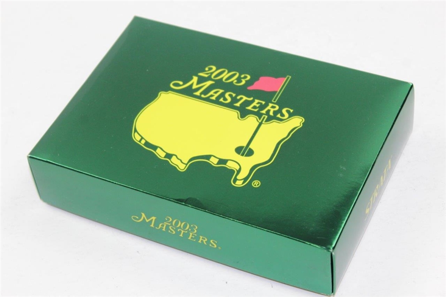 2003 Dozen Masters Strata Golf Balls In Box