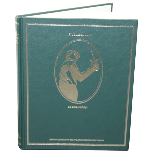 1985 Golf Digest Golf Classics Series Five Lessons Book by Ben Hogan