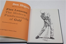 1985 Golf Digest Golf Classics Series 'Five Lessons' Book by Ben Hogan