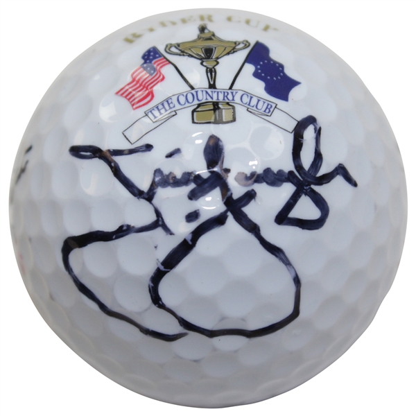 Jim Furyk Signed Ryder Cup at The Country Club (Brookline) Logo Golf Ball JSA ALOA